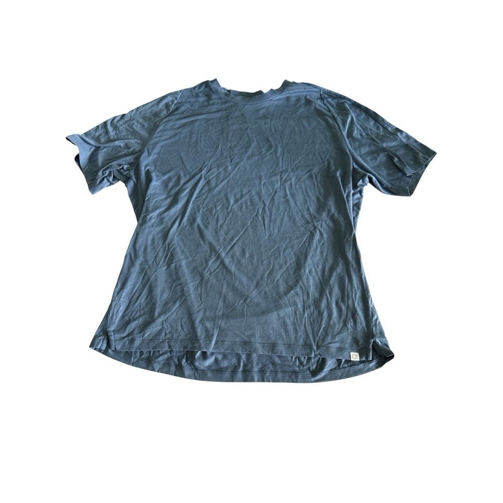 Ministry Of Supply Composite Merino Short Sleeve T Shirt Men's XL Blue